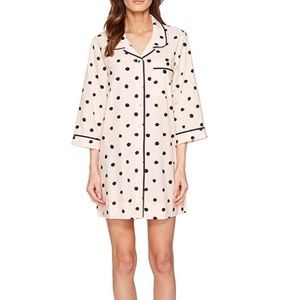 Kate Spade three quarter length sleeve nightgown
